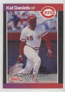 1989 Donruss - [Base] #198.2 - Kal Daniels (*Denotes  Next to PERFORMANCE)