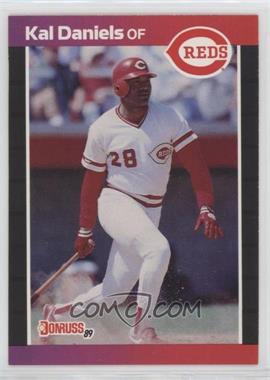 1989 Donruss - [Base] #198.2 - Kal Daniels (*Denotes  Next to PERFORMANCE)