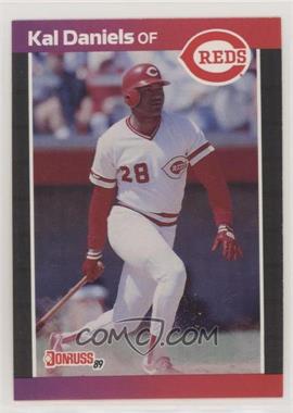 1989 Donruss - [Base] #198.2 - Kal Daniels (*Denotes  Next to PERFORMANCE)