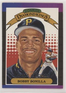 1989 Donruss - [Base] #2 - Diamond Kings - Bobby Bonilla [EX to NM]