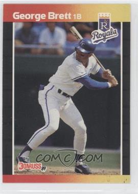 1989 Donruss - [Base] #204.1 - George Brett (*Denotes*  Next to PERFORMANCE)