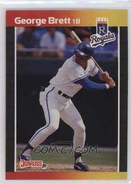 1989 Donruss - [Base] #204.2 - George Brett (*Denotes  Next to PERFORMANCE)