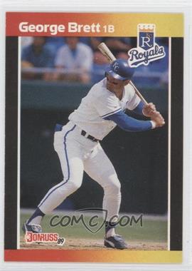 1989 Donruss - [Base] #204.2 - George Brett (*Denotes  Next to PERFORMANCE)