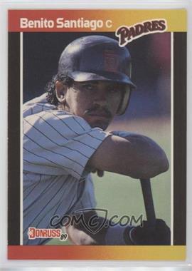 1989 Donruss - [Base] #205.2 - Benito Santiago (*Denotes  Next to PERFORMANCE)