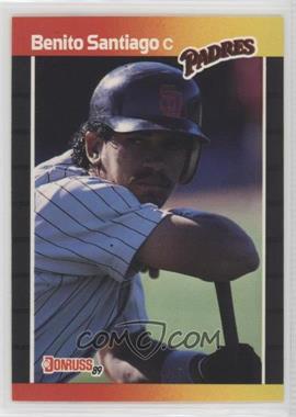 1989 Donruss - [Base] #205.2 - Benito Santiago (*Denotes  Next to PERFORMANCE)