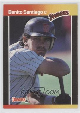 1989 Donruss - [Base] #205.2 - Benito Santiago (*Denotes  Next to PERFORMANCE)