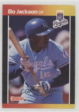 1989 Donruss - [Base] #208.1 - Bo Jackson (*Denotes*  Next to PERFORMANCE) [EX to NM]