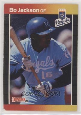 1989 Donruss - [Base] #208.1 - Bo Jackson (*Denotes*  Next to PERFORMANCE) [EX to NM]