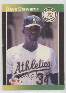 1989 Donruss - [Base] #214.2 - Dave Stewart (*Denotes  Next to PERFORMANCE) [EX to NM]