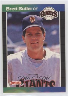 1989 Donruss - [Base] #217.1 - Brett Butler (*Denotes*  Next to PERFORMANCE)