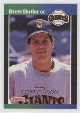 1989 Donruss - [Base] #217.1 - Brett Butler (*Denotes*  Next to PERFORMANCE)