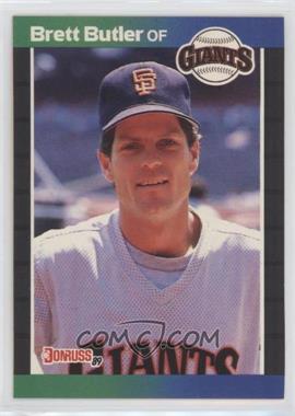 1989 Donruss - [Base] #217.1 - Brett Butler (*Denotes*  Next to PERFORMANCE)