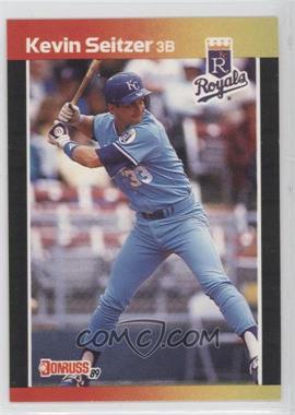 1989 Donruss - [Base] #238.1 - Kevin Seitzer (*Denotes*  Next to PERFORMANCE)