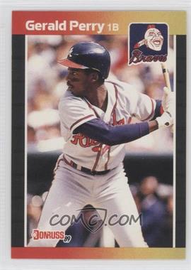 1989 Donruss - [Base] #239.1 - Gerald Perry (*Denotes*  Next to PERFORMANCE)