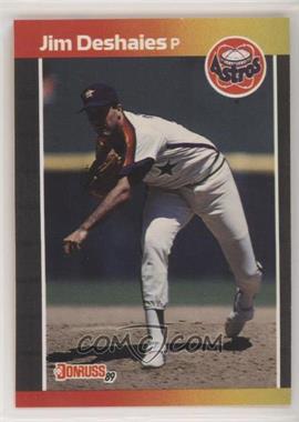 1989 Donruss - [Base] #241.2 - Jim Deshaies (*Denotes  Next to PERFORMANCE)