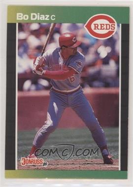 1989 Donruss - [Base] #242.2 - Bo Diaz (*Denotes  Next to PERFORMANCE)