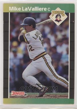 1989 Donruss - [Base] #244.2 - Mike LaValliere (*Denotes  Next to PERFORMANCE) [EX to NM]