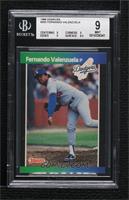 Fernando Valenzuela (*Denotes*  Next to PERFORMANCE) [BGS 9 MINT]