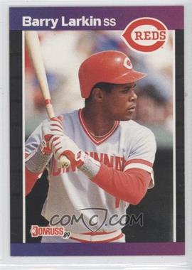 1989 Donruss - [Base] #257.1 - Barry Larkin (*Denotes*  Next to PERFORMANCE)