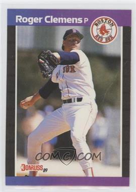 1989 Donruss - [Base] #280.1 - Roger Clemens (*Denotes*  Next to PERFORMANCE) [Poor to Fair]