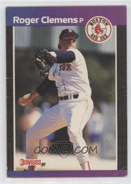 1989 Donruss - [Base] #280.1 - Roger Clemens (*Denotes*  Next to PERFORMANCE) [Poor to Fair]