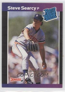1989 Donruss - [Base] #29.1 - Rated Rookie - Steve Searcy (*Denotes*  Next to PERFORMANCE)
