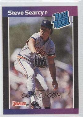 1989 Donruss - [Base] #29.1 - Rated Rookie - Steve Searcy (*Denotes*  Next to PERFORMANCE)