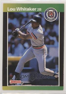 1989 Donruss - [Base] #298.2 - Lou Whitaker (*Denotes  Next to PERFORMANCE)