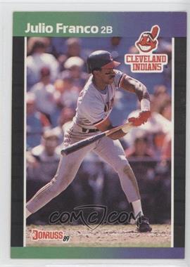 1989 Donruss - [Base] #310.2 - Julio Franco (*Denotes  Next to PERFORMANCE)