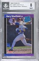 Rated Rookie - Gary Sheffield (*Denotes*  Next to PERFORMANCE) [BGS 8 …