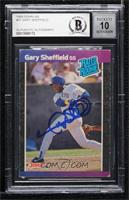 Rated Rookie - Gary Sheffield (*Denotes*  Next to PERFORMANCE) [BAS Authen…