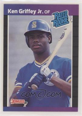 1989 Donruss - [Base] #33.1 - Rated Rookie - Ken Griffey Jr. (*Denotes*  Next to PERFORMANCE)