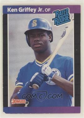 1989 Donruss - [Base] #33.1 - Rated Rookie - Ken Griffey Jr. (*Denotes*  Next to PERFORMANCE)