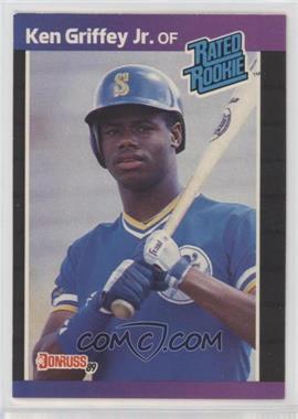 1989 Donruss - [Base] #33.1 - Rated Rookie - Ken Griffey Jr. (*Denotes*  Next to PERFORMANCE)