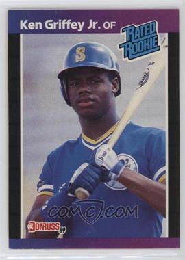 1989 Donruss - [Base] #33.1 - Rated Rookie - Ken Griffey Jr. (*Denotes*  Next to PERFORMANCE)