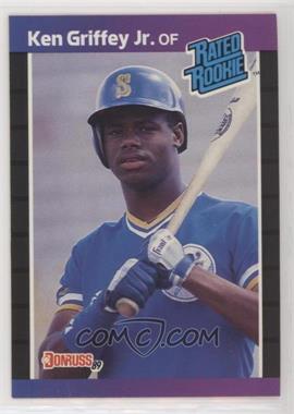 1989 Donruss - [Base] #33.1 - Rated Rookie - Ken Griffey Jr. (*Denotes*  Next to PERFORMANCE)