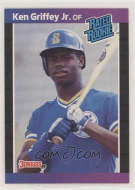 1989 Donruss - [Base] #33.1 - Rated Rookie - Ken Griffey Jr. (*Denotes*  Next to PERFORMANCE)