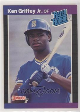 1989 Donruss - [Base] #33.1 - Rated Rookie - Ken Griffey Jr. (*Denotes*  Next to PERFORMANCE)