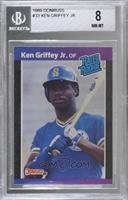 Rated Rookie - Ken Griffey Jr. (*Denotes*  Next to PERFORMANCE) [BGS 8&nbs…