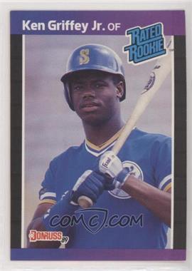 1989 Donruss - [Base] #33.1 - Rated Rookie - Ken Griffey Jr. (*Denotes*  Next to PERFORMANCE)