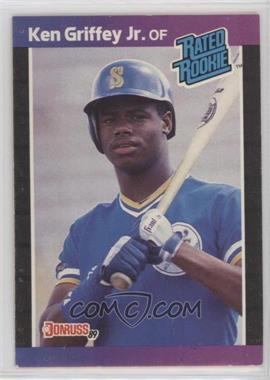 1989 Donruss - [Base] #33.1 - Rated Rookie - Ken Griffey Jr. (*Denotes*  Next to PERFORMANCE)