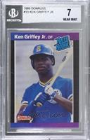Rated Rookie - Ken Griffey Jr. (*Denotes*  Next to PERFORMANCE) [BGS 7&nbs…