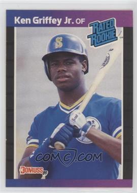 1989 Donruss - [Base] #33.1 - Rated Rookie - Ken Griffey Jr. (*Denotes*  Next to PERFORMANCE)