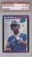 Rated Rookie - Ken Griffey Jr. (*Denotes*  Next to PERFORMANCE) [PSA 8&nbs…