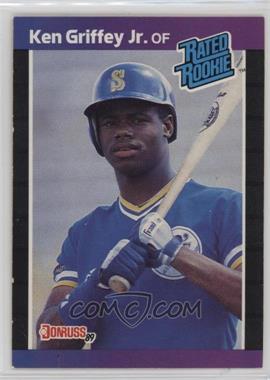 1989 Donruss - [Base] #33.1 - Rated Rookie - Ken Griffey Jr. (*Denotes*  Next to PERFORMANCE)