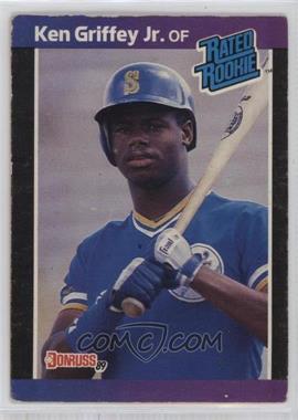 1989 Donruss - [Base] #33.1 - Rated Rookie - Ken Griffey Jr. (*Denotes*  Next to PERFORMANCE) [Poor to Fair]