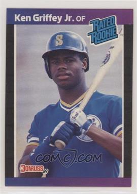 1989 Donruss - [Base] #33.1 - Rated Rookie - Ken Griffey Jr. (*Denotes*  Next to PERFORMANCE)