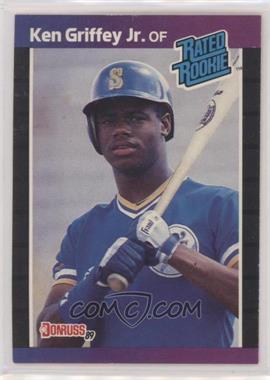 1989 Donruss - [Base] #33.1 - Rated Rookie - Ken Griffey Jr. (*Denotes*  Next to PERFORMANCE)