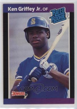 1989 Donruss - [Base] #33.1 - Rated Rookie - Ken Griffey Jr. (*Denotes*  Next to PERFORMANCE)