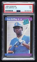 Rated Rookie - Ken Griffey Jr. (*Denotes*  Next to PERFORMANCE) [PSA 7&nbs…